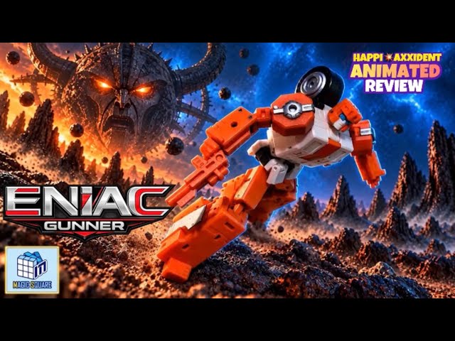 TECHNO HIT! Magic Square ENIAC No.5 (Afterburner) Animated Figure Review