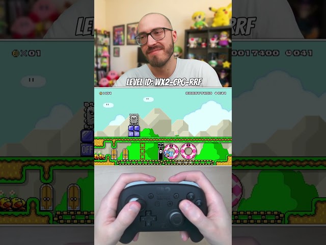 Super Mario Maker 2 SPEEDRUN ⭐ speedrun60 seconds or 1 minute #Shorts #SMM2 #SuperMario #Mario