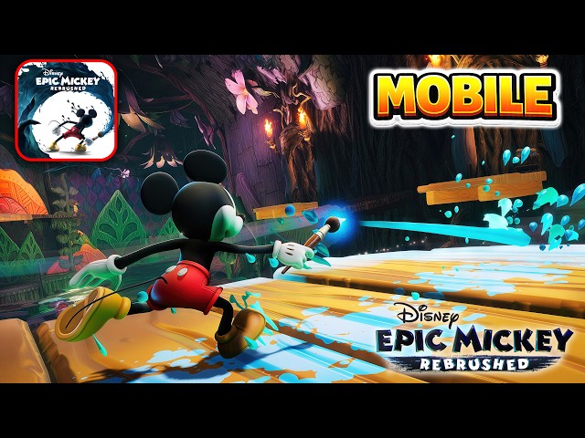Disney Epic Mickey: Rebrushed Mobile - Gameplay Walkthrough Part 1 (iOS / Android)