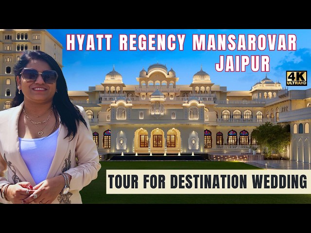 Tour of Hyatt Regency Jaipur Mansarovar Destination Wedding venue | Hyatt Mansarovar Jaipur Wedding