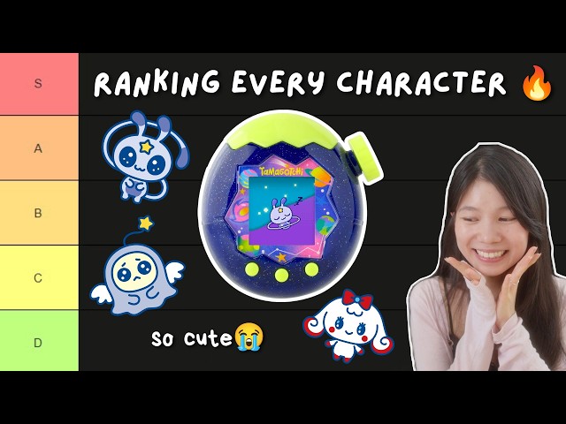Ranking EVERY character on the Tamagotchi Paradise Neon Planet 🪐🌌