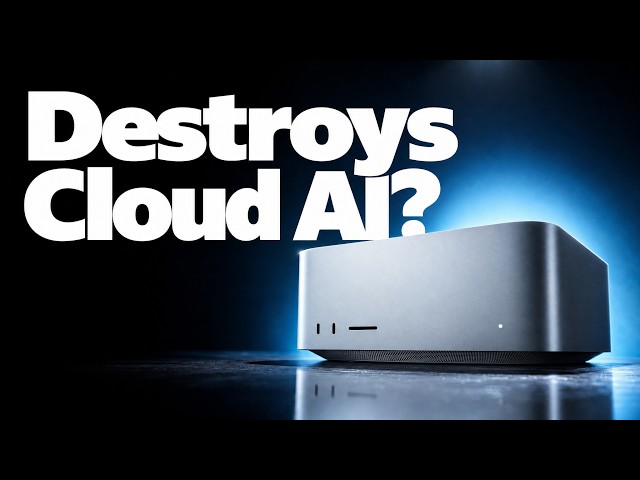 Apple's New M5 Ultra & M6 Runs Huge Local AI Models
