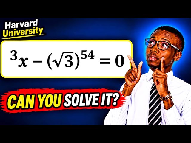 Can You Pass This Harvard University Math Exam? | Only 1% Can Solve It?