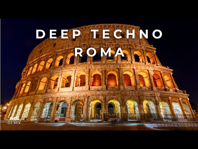Deep Techno DJ Mix 2026 | Rome Edition | Cinematic 4K Visuals