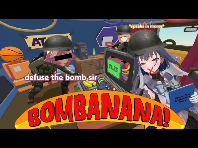 Most Chaotic Moments From Hololive EN Bombanana Collab with Kiara, Kronii, and Raora (Hololive)