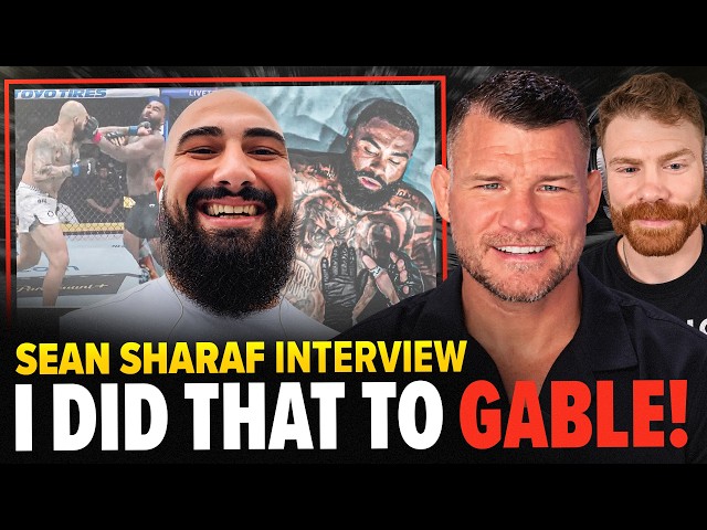 Sean Sharaf on 12-Second Gable Steveson KO & $600K Debt | UFC 331 INTERVIEW