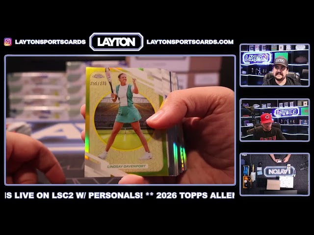 4x Case Break   2026 Topps Chrome Tennis Delight & Hobby #2
