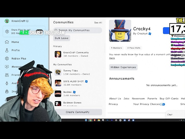 KreekCraft talks about Roblox Break In 3 Story Leaks..