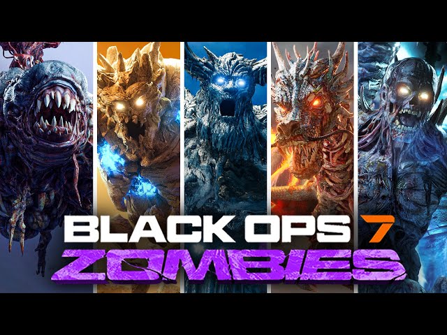 Beating EVERY BLACK OPS 7 ZOMBIES EASTER EGG in one video...