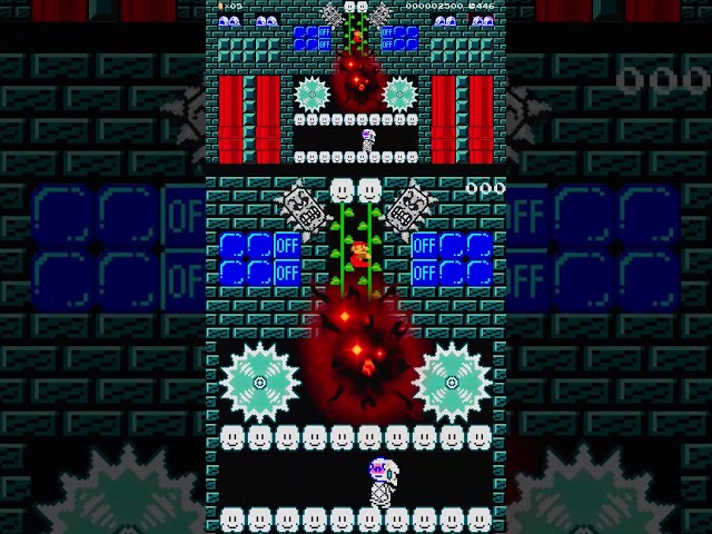 Fake Trolls, And A Descent Into The Unknown! (Super Mario Maker 2) #shorts