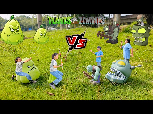 Plants VS. Zombies：Crazy Magical Ever-changing Pumpkins, Large, Medium, And Small Plants Trio.