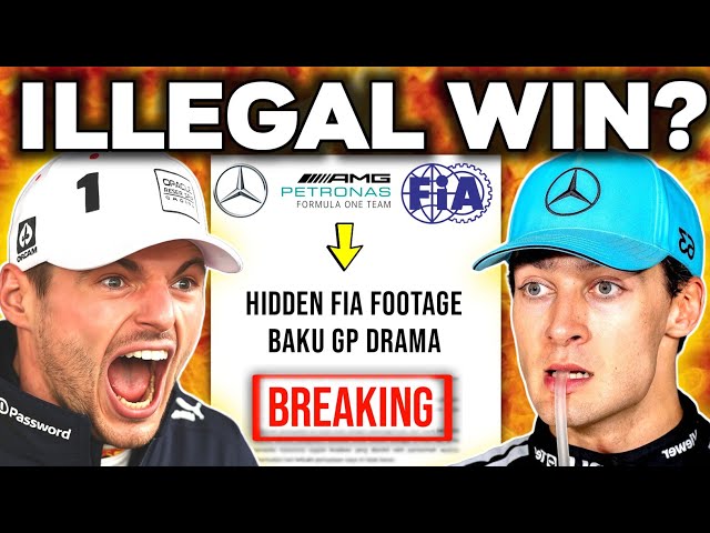 HUGE NEWS for Verstappen & Russell after HIDDEN FIA FOOTAGE of Azerbaijan GP Drama EXPOSED!