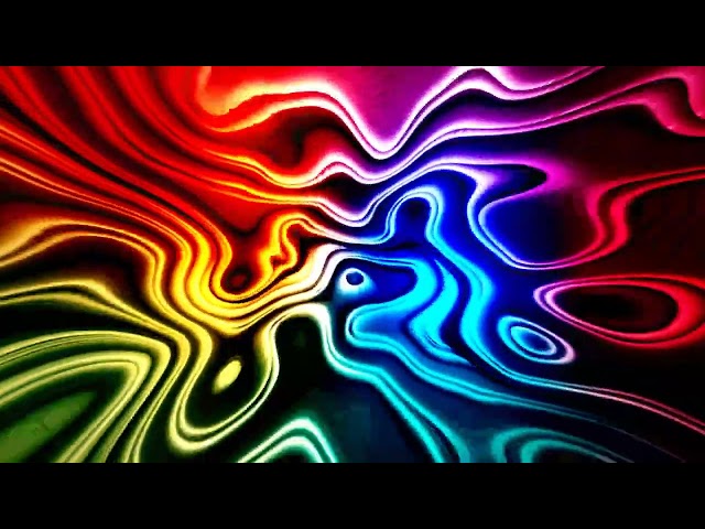 VJ Loop, Colorful Abstract Background Video, Seamless Screensaver, Free Motion Graphics, 4k