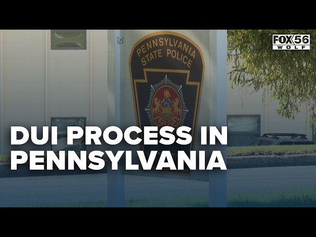 Evolution of DUI Enforcement since first Pennsylvanian convicted in 1924