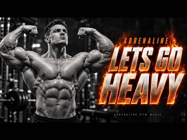 LET’S GO HEAVY 💪 Aggressive Gym Rap | Bodybuilding & Heavy Lifting Workout Music