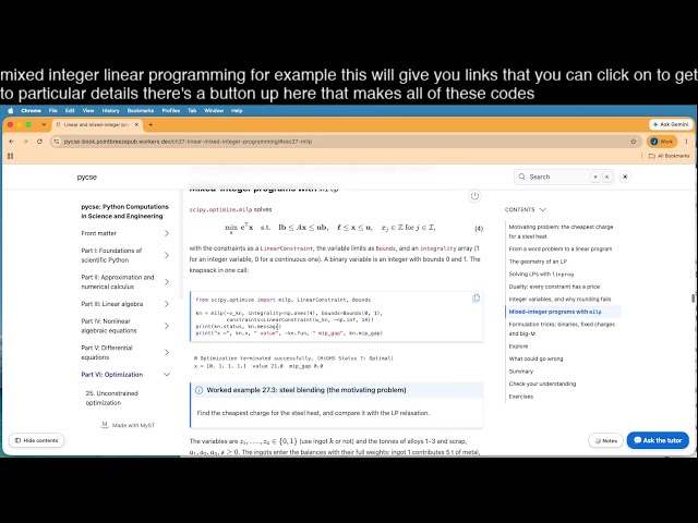 NEW pycse resource: Python Computations in Science and Engineering