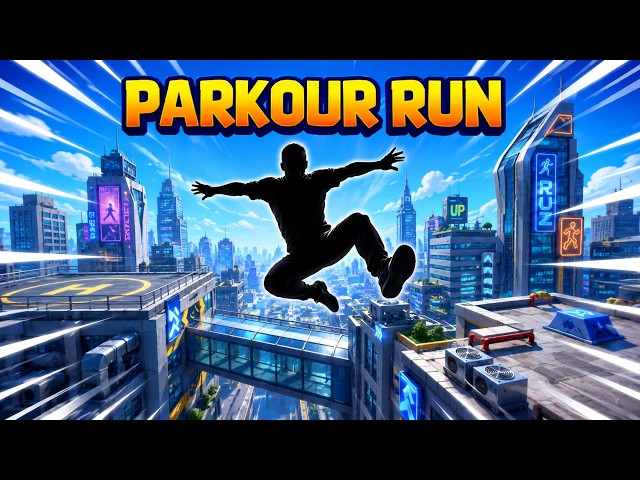 Immersive Interactive Warm-Up | ROOFTOP PARKOUR RUN 🏙️ | Ultimate Rooftop Escape