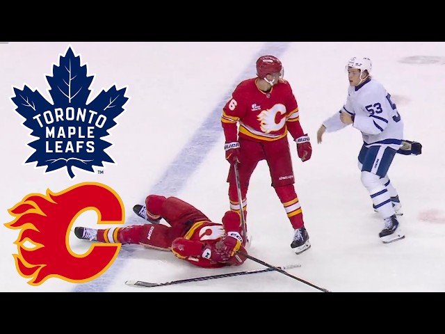 Toronto Maple Leafs vs Calgary Flames October 26 26 w/Superbman
