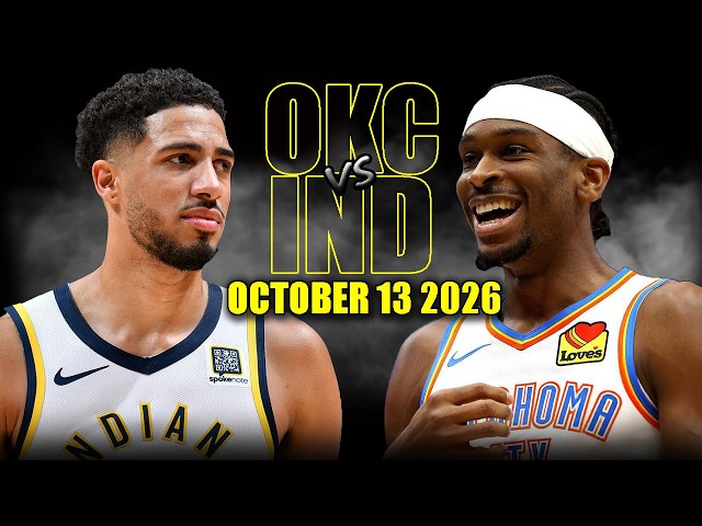 Oklahoma City Thunder vs Indiana Pacers Full Game Highlights - October 13, 2026 | NBA Preseason