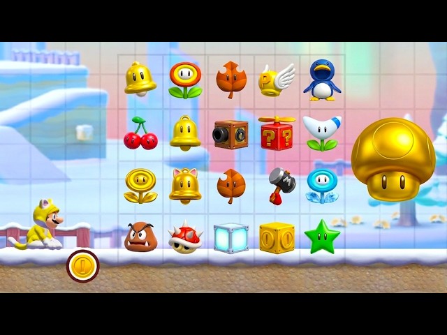 3D World, Put EVERY Power-Up in ONE Level!