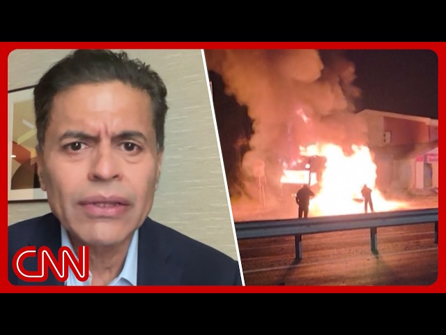'Very unusual': Fareed's firsthand account of Russian strike on train