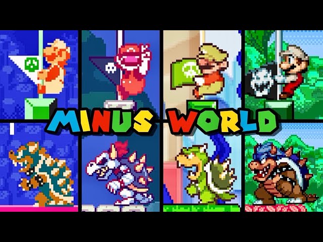Evolution of MINUS WORLD in Super Mario Bros. Remastered [Vol.2] 4K