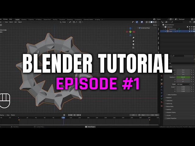 How To Make VJ Loops | Blender Tutorial Episode #1