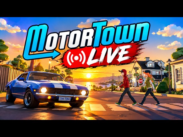 Motor Town: Behind The Wheel | Driving, Deliveries & Exploring LIVE