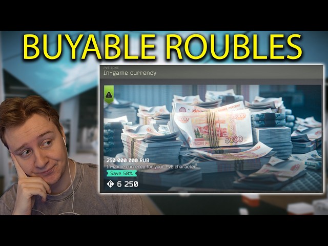 Purchasable Roubles, PVE Ai Rework, Reworked Maps and more - Tarkov