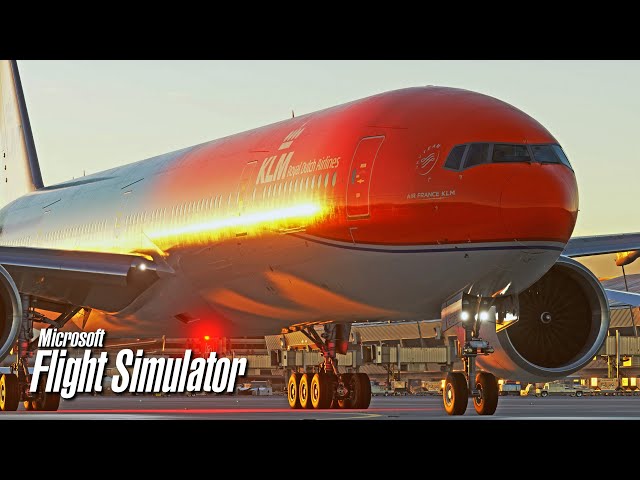 Flight Simulator in 2025 + Boeing 777 | Las Vegas ✈ Amsterdam | RTX™ 4070 Ti Super