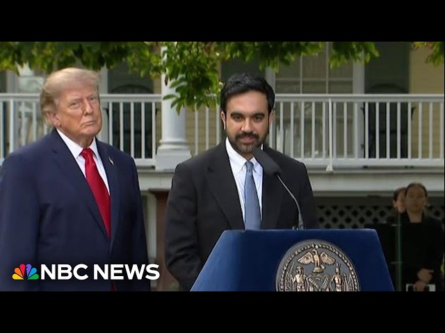 Mamdani reacts to Trump's White House coverage ban