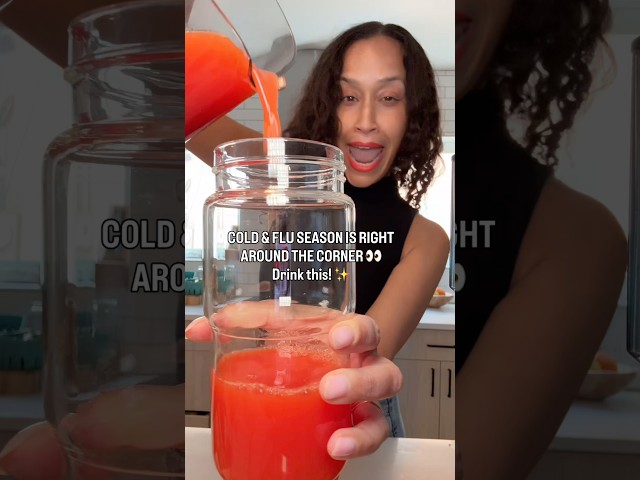 Boost your immune system! Juicer is the Nama J2. Use JENJONES10 at namawell #juicungrecipes