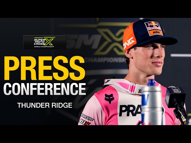 Prado, Deegan, and Lawrence on the 2026 SMX World Championship at Thunder Ridge