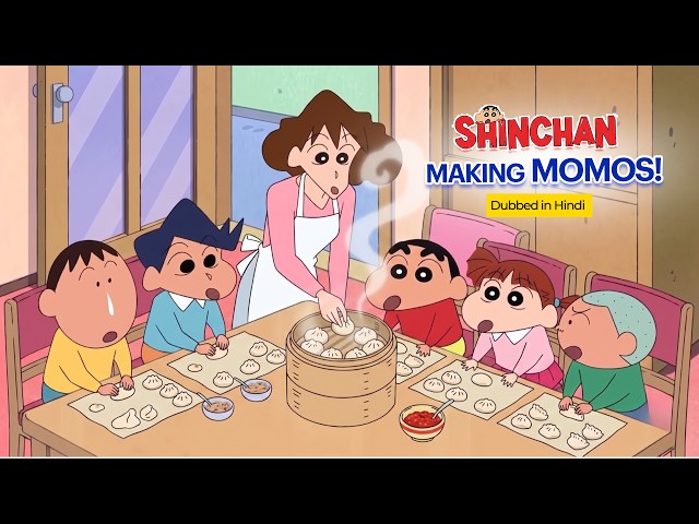 Shinchan's Momo Party with Friends | Shinchan in Hindi