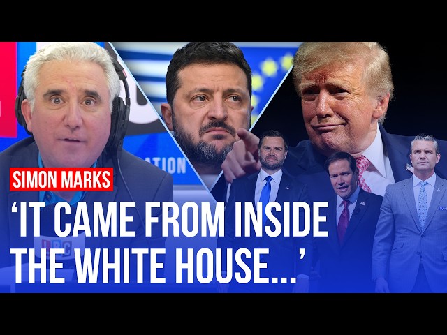 White House reject 'scandalous' claim intel to Ukraine halted | Simon Marks