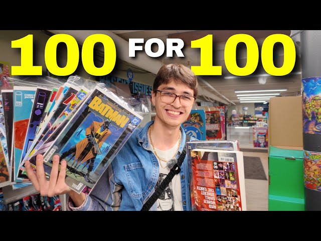 100 Comics for 100 Episodes | NEW COMIC BOOK DAY #100