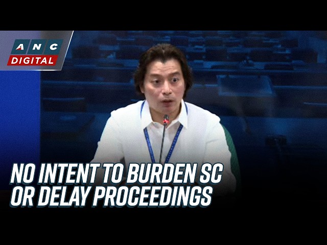 Duterte defense teams keeps possibility of raising voting threshold issue to SC | ANC
