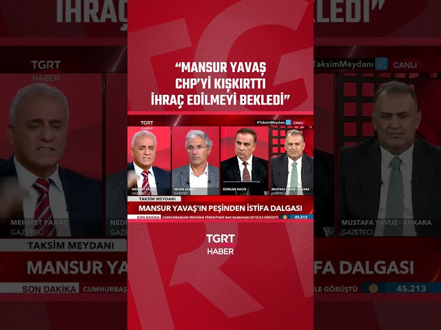 Journalist Mehmet Faraç: "Mansur Yavaş Provoked the CHP" #shorts