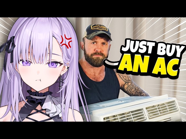 French Vtuber REACTS to "Just Get Air Conditioning" | The Fat Files