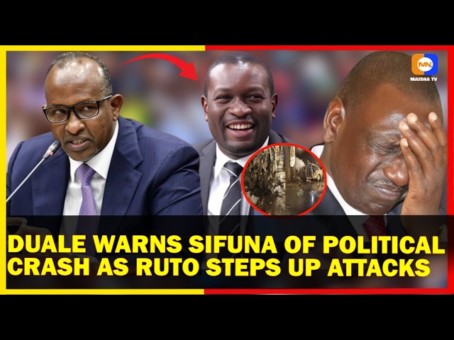 Ruto Mocks, Duale Warns Sifuna Will "Crash": Why Is State House Obsessed With the Sh10 Senator?