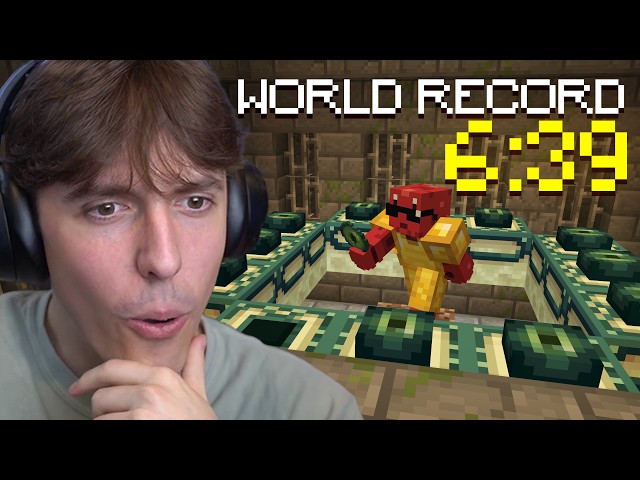 DrDonut Reacts To New Minecraft Speedrun World Record