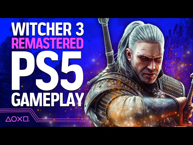 The Witcher 3: Wild Hunt Remastered - PS5 Pro Gameplay