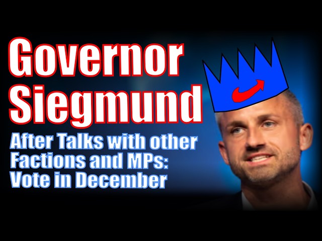 Ulrich Siegmund Will Stand for Election in December!