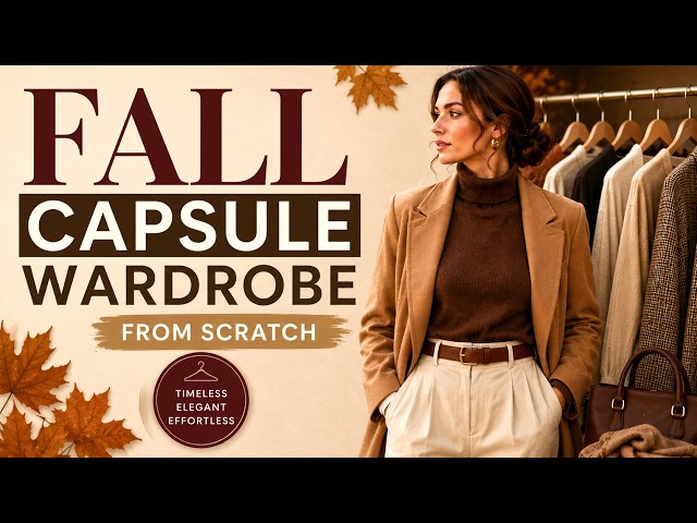 How to Create an Autumn Capsule Wardrobe from Scratch