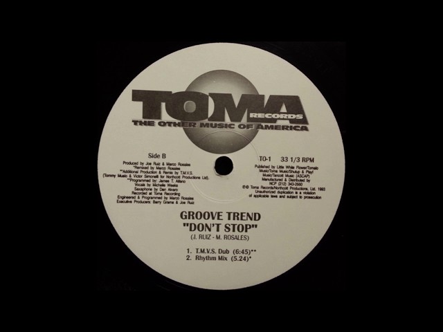 Groove Trend - Don't Stop (T.M.V.S. Dub)