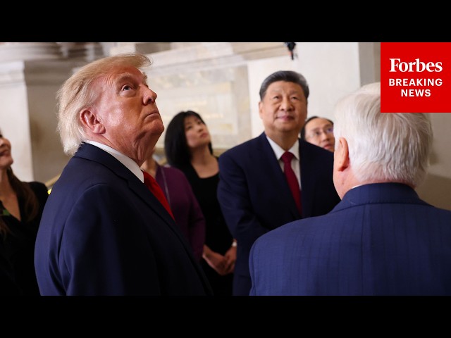 Trump Says He And Xi Discussed The Iran War: 'I Think We're Going To Do Great'