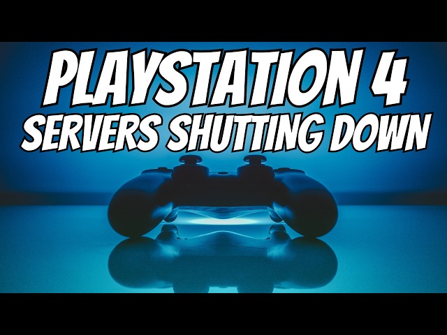 Отключение серверов PS4