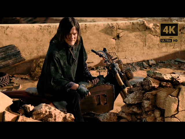 Train Fight (Full Scene) - 4K Ultra HD (HDR) - The Walking Dead: Daryl Dixon - 3x5
