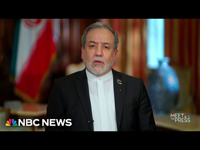 Iran foreign minister says Iran ‘ready for diplomacy’ and ‘war at same time’: Full interview
