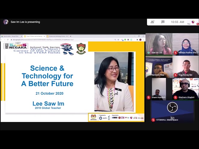 Careers of the Future in STEM Webinar - Series 1: Science and Technology for a Better Future